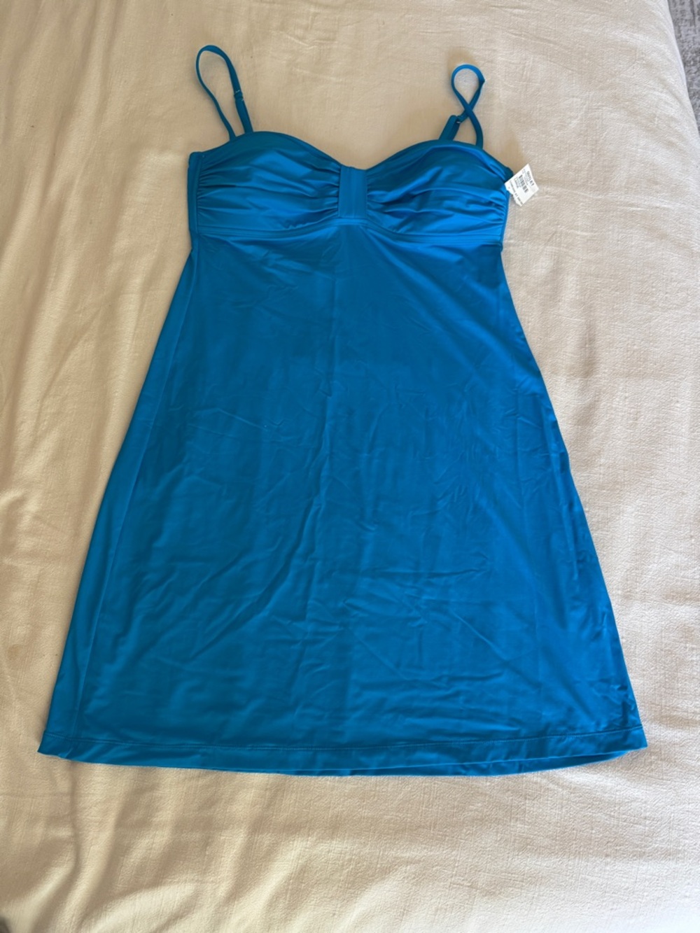 Tommy bahama Blue Spaghetti Strap Swim Dress